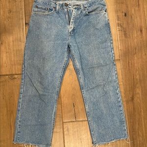 Cutoff Wrangler Jeans